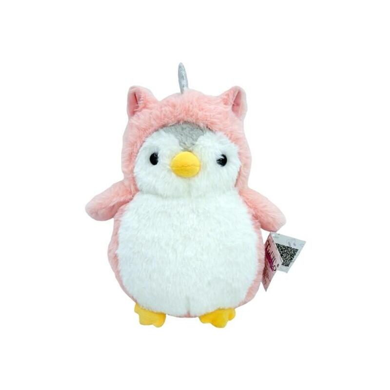 maskotka-pingwin-romek-rozowy-20-cm