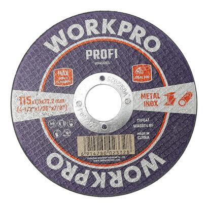 pack-de-10-unidades-disco-de-corte-acero-inoxidable-metal-profi-o115-x-16-x-222-mm