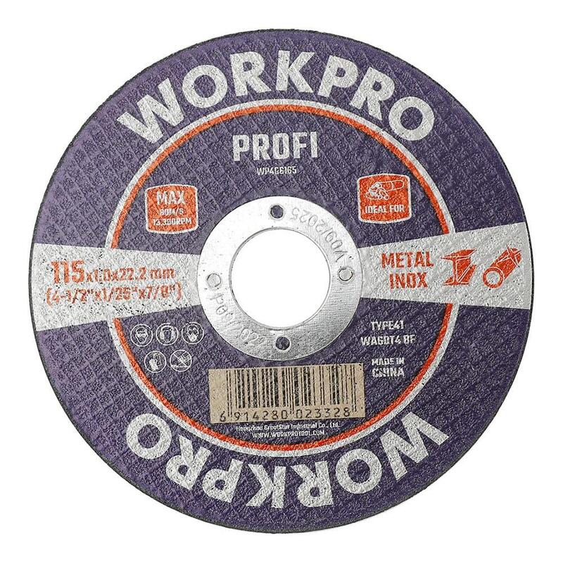 pack-de-10-unidades-disco-de-corte-acero-inoxidable-metal-profi-o115-x-16-x-222-mm