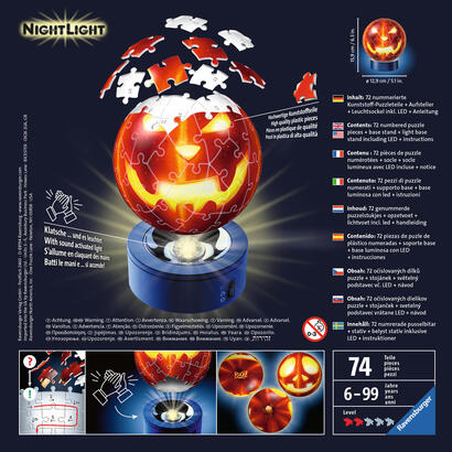 puzzle-3d-calabaza-de-halloween-74pzs-11253