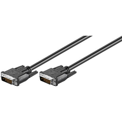 goobay-50851-cable-dvi-2-m-dvi-d-negro