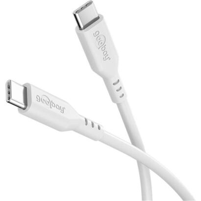 goobay-usb-c-silicone-cable-15-m-white