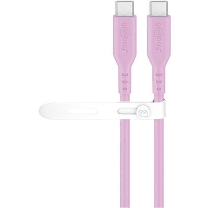 goobay-usb-c-silicone-cable-15-m-pink