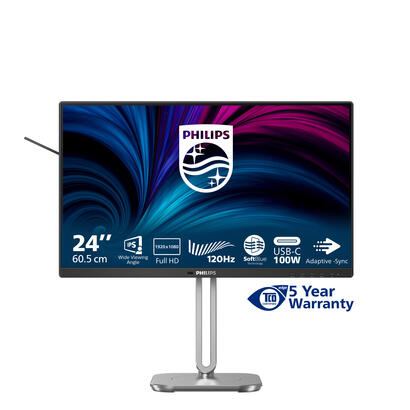 monitor-philips-24b2u4301-4000-series-led-24-238-visible-1920-x-1080-full-hd-1080p-120-hz-ips-300-cdm-15001-4-ms-hdmi-displaypor