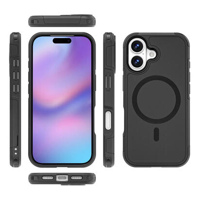 4smarts-defend-funda-para-iphone-17-16-cm-63-bumper-negro