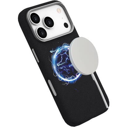 infinite-grs-venice-iphone-17-pro-black-leather-magnetic