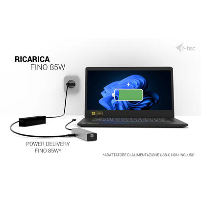 hub-i-tec-usb-c-charging-metal-5port-with-usb-c-video-8k-1xusb-c-video-data-1xusb-c-pd-data-1xusb-c-32-gen1-2xusb-c-32-gen2-pd85