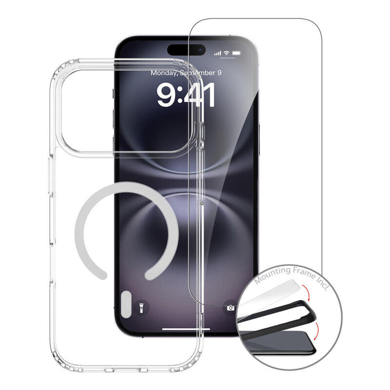 4smarts-541559-funda-para-iphone-17-pro-max-175-cm-69-bumper-transparente-blanco
