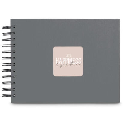 hama-00009839-album-de-foto-y-protector-gris-50-hojas-10-x-15-encuadernacion-espiral