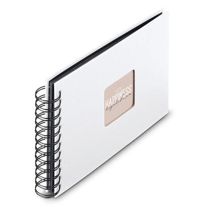 hama-00009845-album-de-foto-y-protector-blanco-50-hojas-10-x-15-encuadernacion-espiral