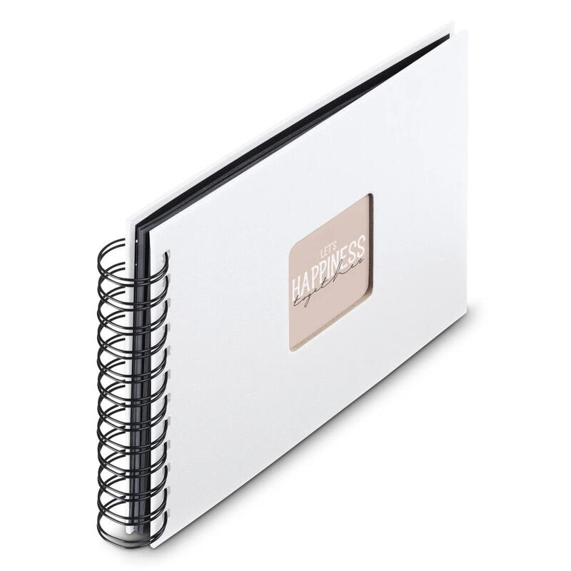 hama-00009845-album-de-foto-y-protector-blanco-50-hojas-10-x-15-encuadernacion-espiral