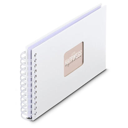 hama-00009842-album-de-foto-y-protector-blanco-50-hojas-10-x-15-encuadernacion-espiral