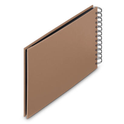 hama-00009851-album-de-foto-y-protector-marron-50-hojas-10-x-15-encuadernacion-espiral
