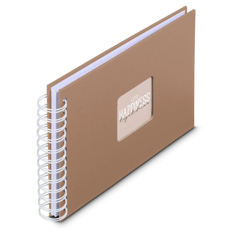 hama-00009848-album-de-foto-y-protector-marron-50-hojas-10-x-15-encuadernacion-espiral