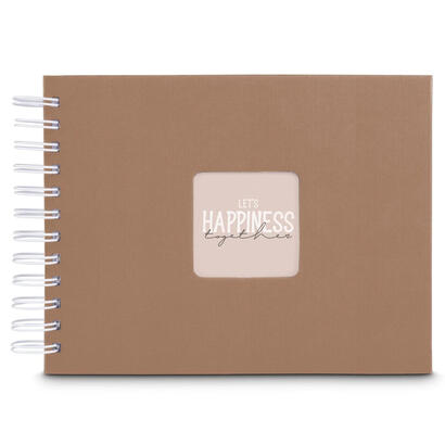 hama-00009848-album-de-foto-y-protector-marron-50-hojas-10-x-15-encuadernacion-espiral