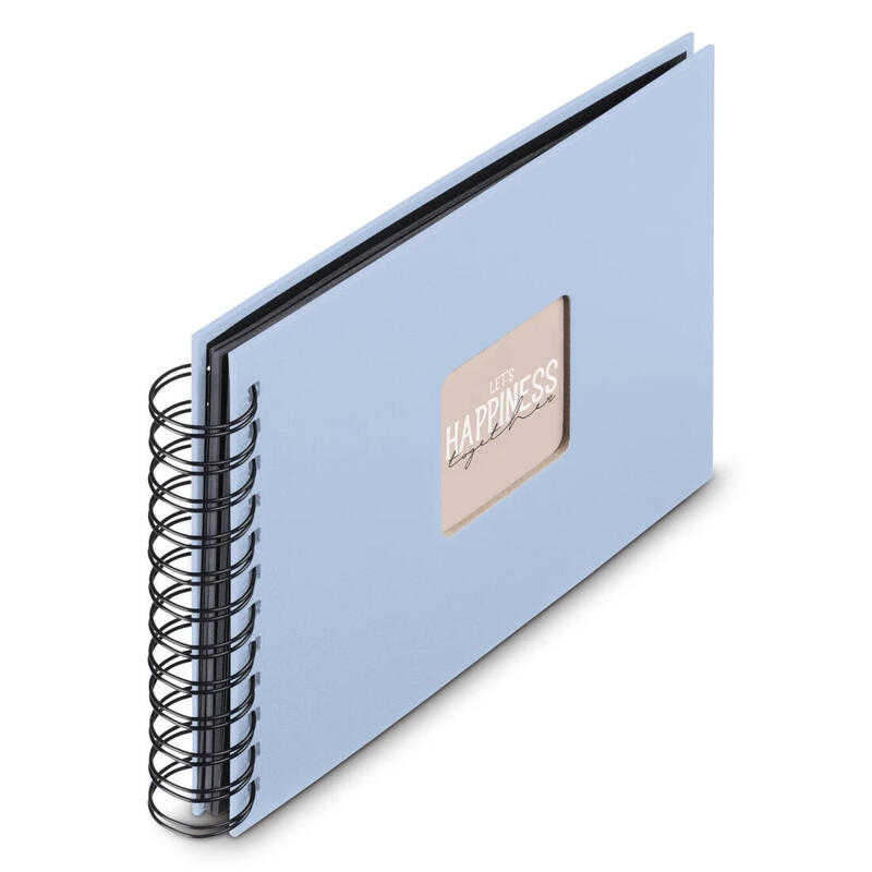 hama-00009863-album-de-foto-y-protector-azul-50-hojas-encuadernacion-espiral