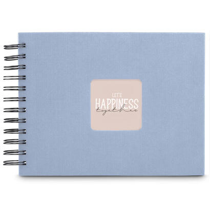 hama-00009863-album-de-foto-y-protector-azul-50-hojas-encuadernacion-espiral
