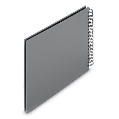 hama-00009840-album-de-foto-y-protector-gris-100-hojas-10-x-15-encuadernacion-espiral