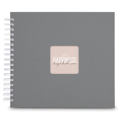 hama-00009837-album-de-foto-y-protector-gris-50-hojas-10-x-15-encuadernacion-espiral