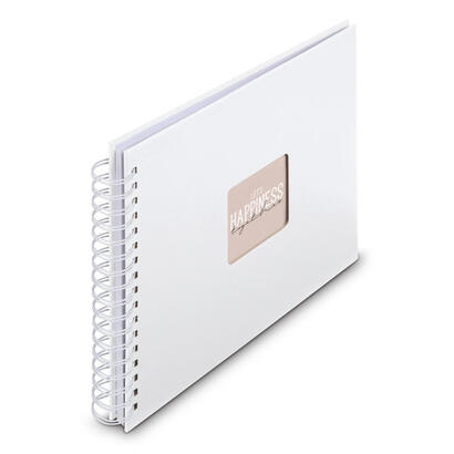 hama-00009843-album-de-foto-y-protector-blanco-50-hojas-10-x-15-encuadernacion-espiral