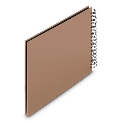 hama-00009852-album-de-foto-y-protector-marron-100-hojas-encuadernacion-espiral