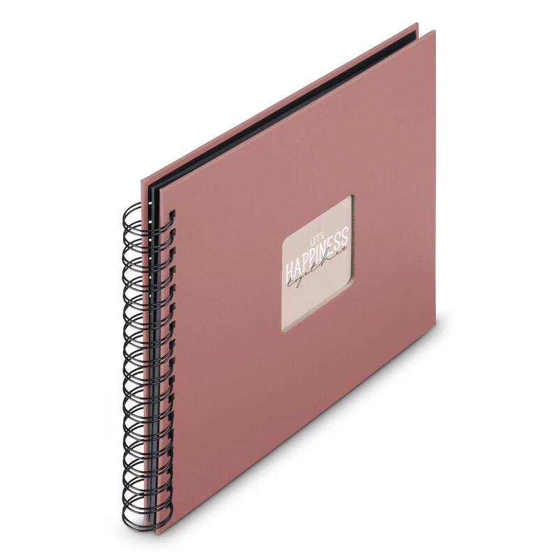 hama-00009858-album-de-foto-y-protector-rojo-100-hojas-encuadernacion-espiral