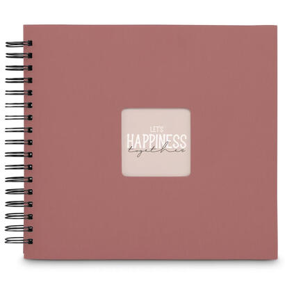 hama-00009858-album-de-foto-y-protector-rojo-100-hojas-encuadernacion-espiral