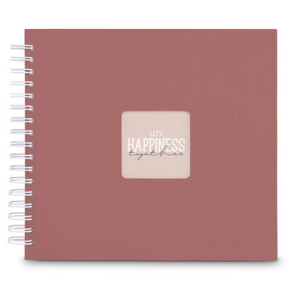 hama-00009855-album-de-foto-y-protector-terracota-50-hojas-10-x-15-encuadernacion-espiral