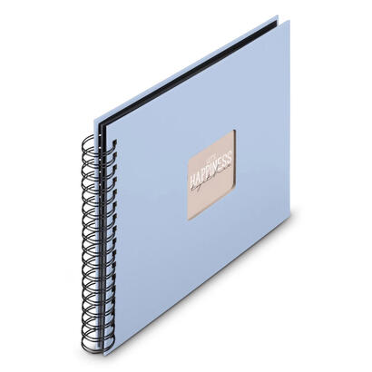hama-00009864-album-de-foto-y-protector-azul-100-hojas-encuadernacion-espiral
