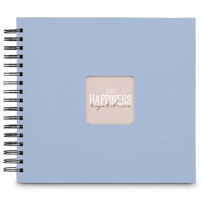 hama-00009864-album-de-foto-y-protector-azul-100-hojas-encuadernacion-espiral