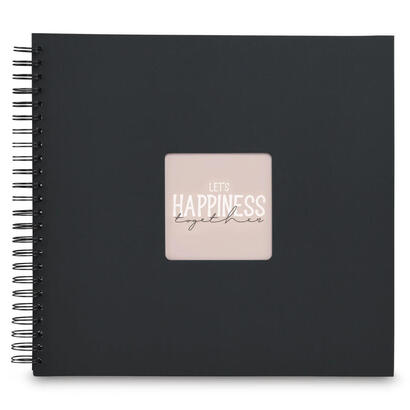 hama-00009835-album-de-foto-y-protector-negro-300-hojas-10-x-15-encuadernacion-espiral