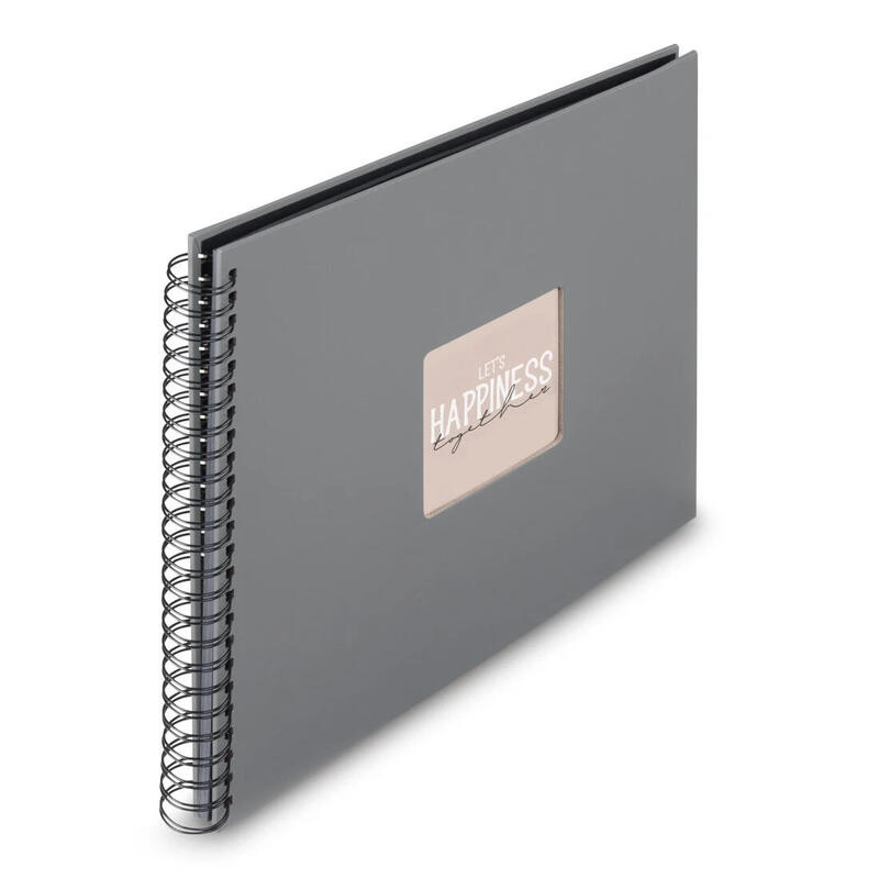 hama-00009841-album-de-foto-y-protector-gris-50-hojas-encuadernacion-espiral