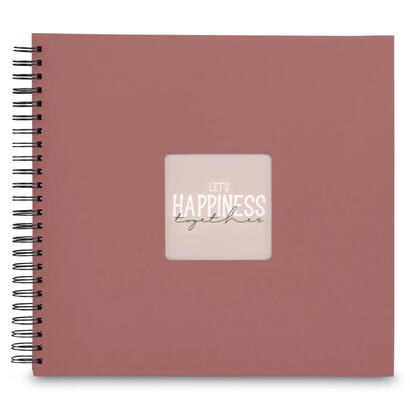 hama-00009859-album-de-foto-y-protector-rojo-300-hojas-encuadernacion-espiral