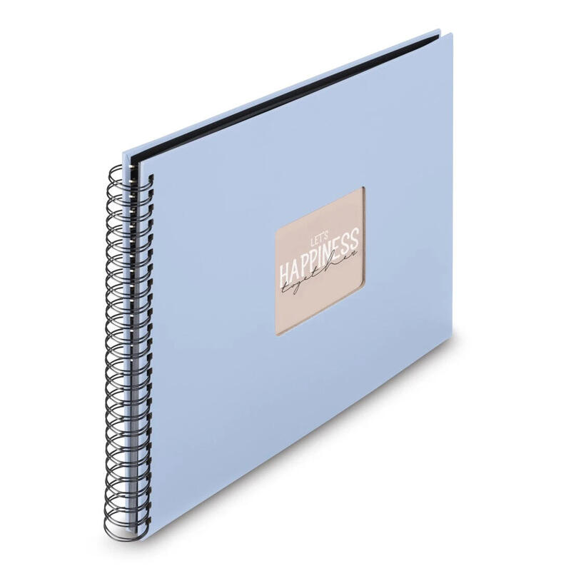hama-00009865-album-de-foto-y-protector-azul-300-hojas-encuadernacion-espiral