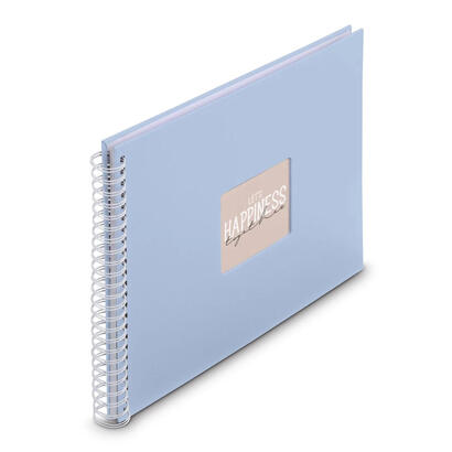 hama-fine-art-album-de-foto-y-protector-azul-300-hojas-10-x-15-cm-encuadernacion-espiral