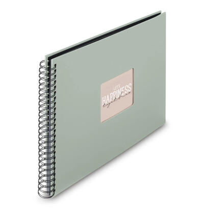 hama-00009871-album-de-foto-y-protector-verde-300-hojas-encuadernacion-espiral