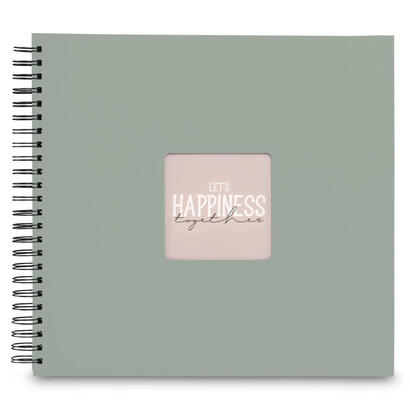 hama-00009871-album-de-foto-y-protector-verde-300-hojas-encuadernacion-espiral
