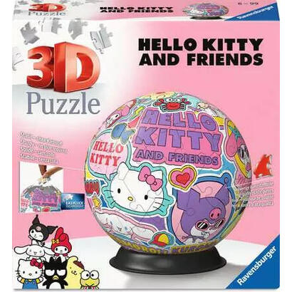 puzzle-3d-kula-72-elementy-hello-kitty