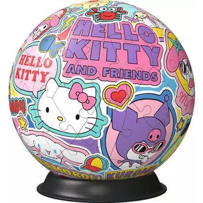 puzzle-3d-kula-72-elementy-hello-kitty