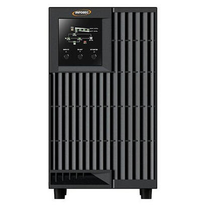 sai-infosec-e4-value-3000-sistema-de-alimentacion-ininterrumpida-ups-doble-conversion-en-linea-3-kva-2400-w-4-salidas-ac