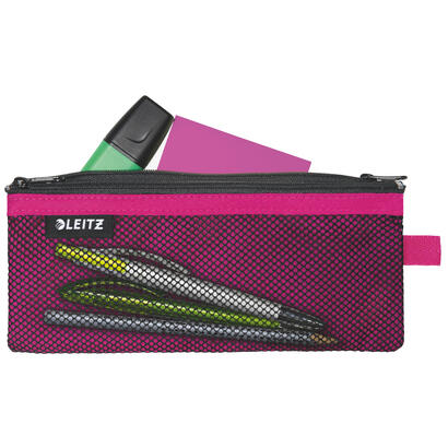 leitz-wow-bolsa-porta-todo-mediana-2-compartimentos-tamano-85x6x210mm-lavable-y-duradera-cierre-de-cremallera-
