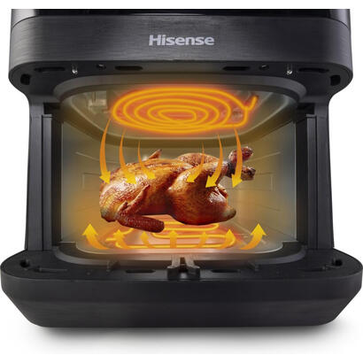 freidora-de-aire-hisense-haf2100dcd-sencillo-77-l-2100-w-caliente-negro