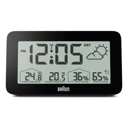 estacion-meteorologica-braun-bc-13-b-dcf-radio-negro estacion-meteorologica-braun-bc-13-b-dcf-radio-negro