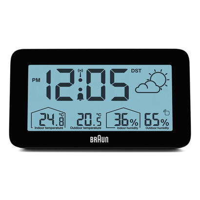 estacion-meteorologica-braun-bc-13-b-dcf-radio-negro estacion-meteorologica-braun-bc-13-b-dcf-radio-negro