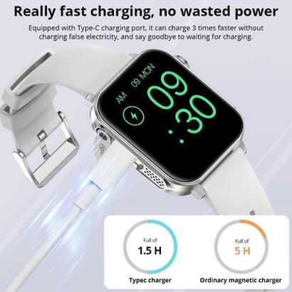 colmi-p80-correa-de-silicona-plata