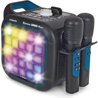 altavoz-con-bluetooth-vtech-karaoke-light-party-duo-disco-edition-incluye-2-microfonos