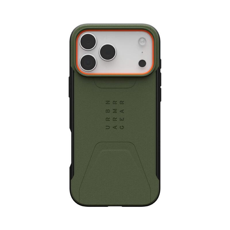 uag-funda-civilian-oliva-naranja-apple-iphone-17-pro-max
