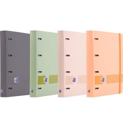 oxford-europeanbinder-boreal-carpeta-4-anillas-4x35-a4-crecambio-5x5-tplastico-aterciopelado-csurtidos