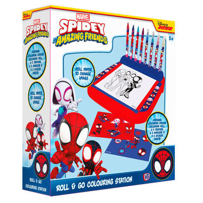 estacion-dibujo-roll-go-spidey-marvel