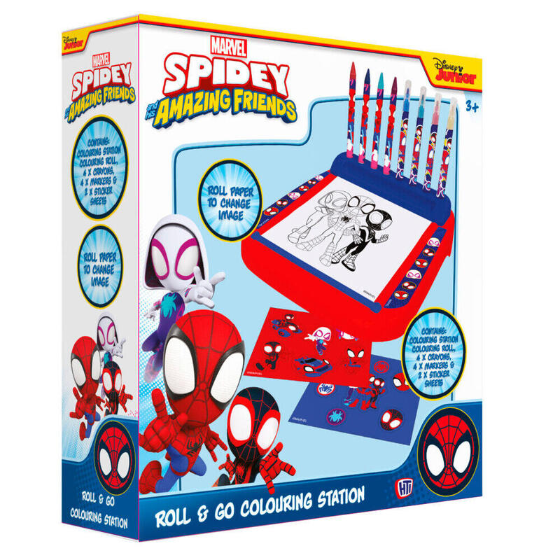 estacion-dibujo-roll-go-spidey-marvel estacion-dibujo-roll-go-spidey-marvel